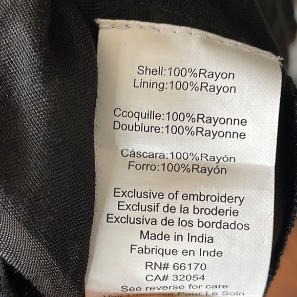 Tanvi Kedia Anthropologie Patchwork Embroidered Chevron Midi Boho Dress - Picture 16 of 16